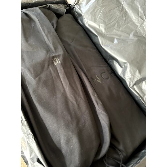 Givenchy Shark Lock Knee High Boots Womens Size 40.5 Gold Leather New - Picture 9 of 14